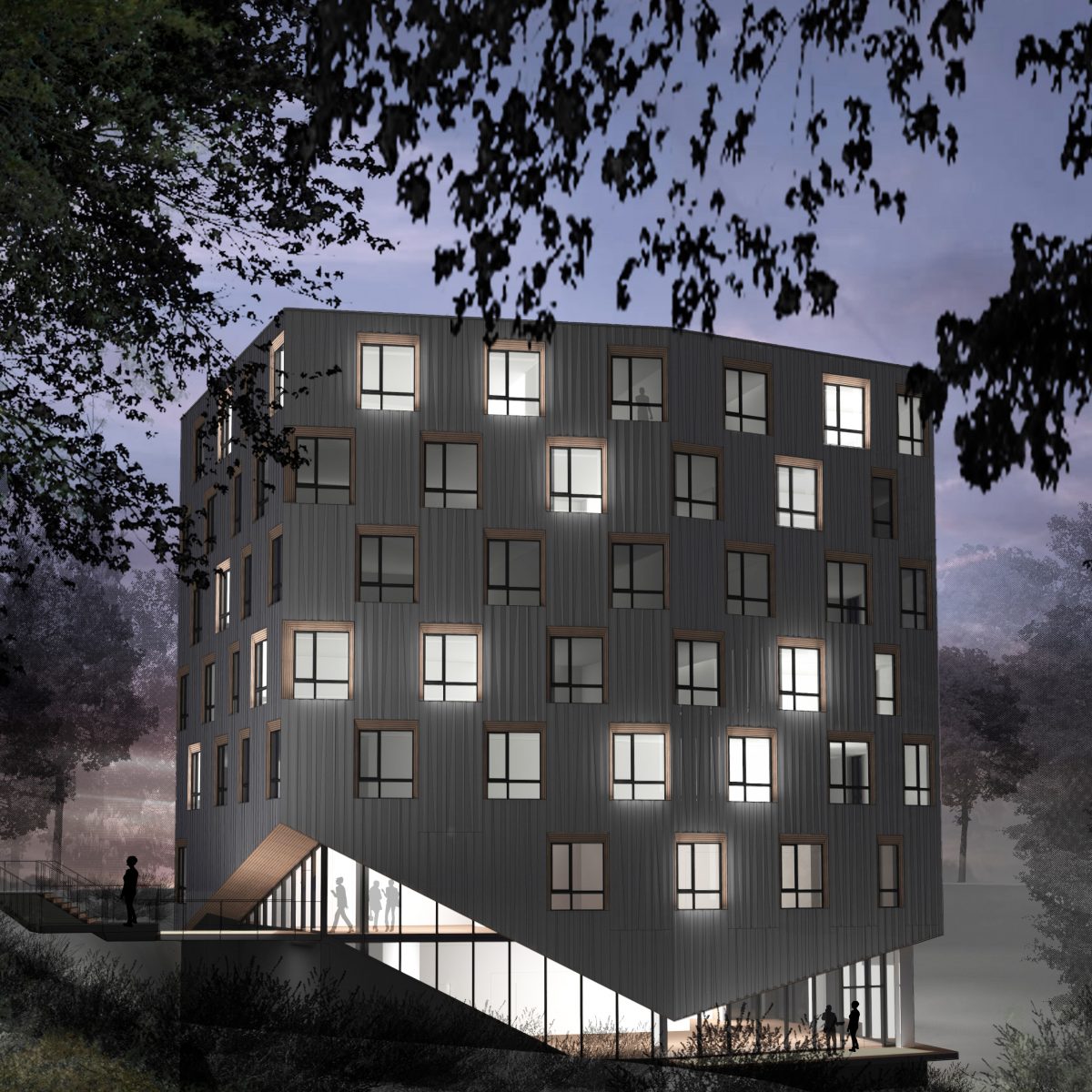 TreeHouse Apartment & Retail Project takes shape near OHSU Urban