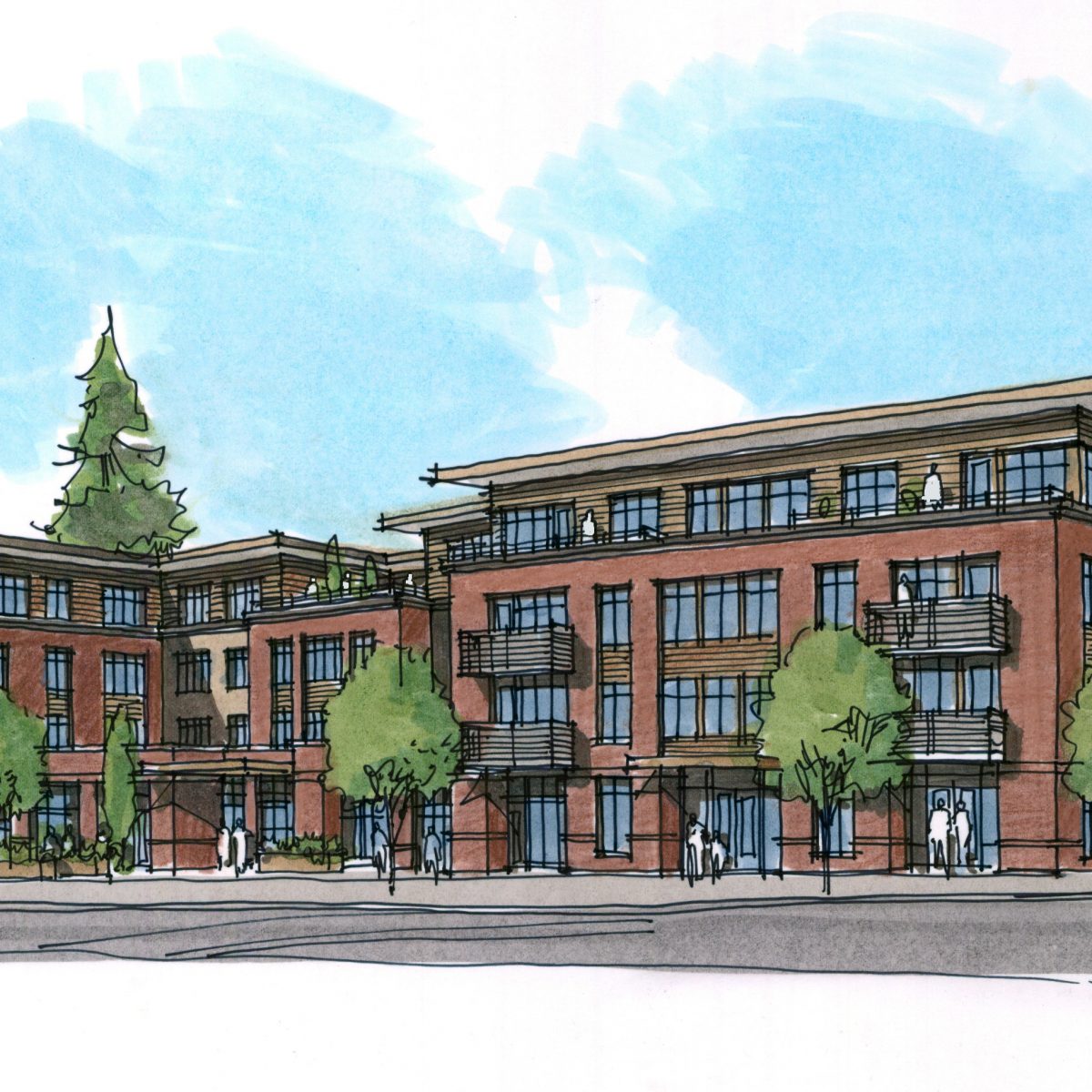 Leased Multnomah Village Apartments Urban Works Real Estate